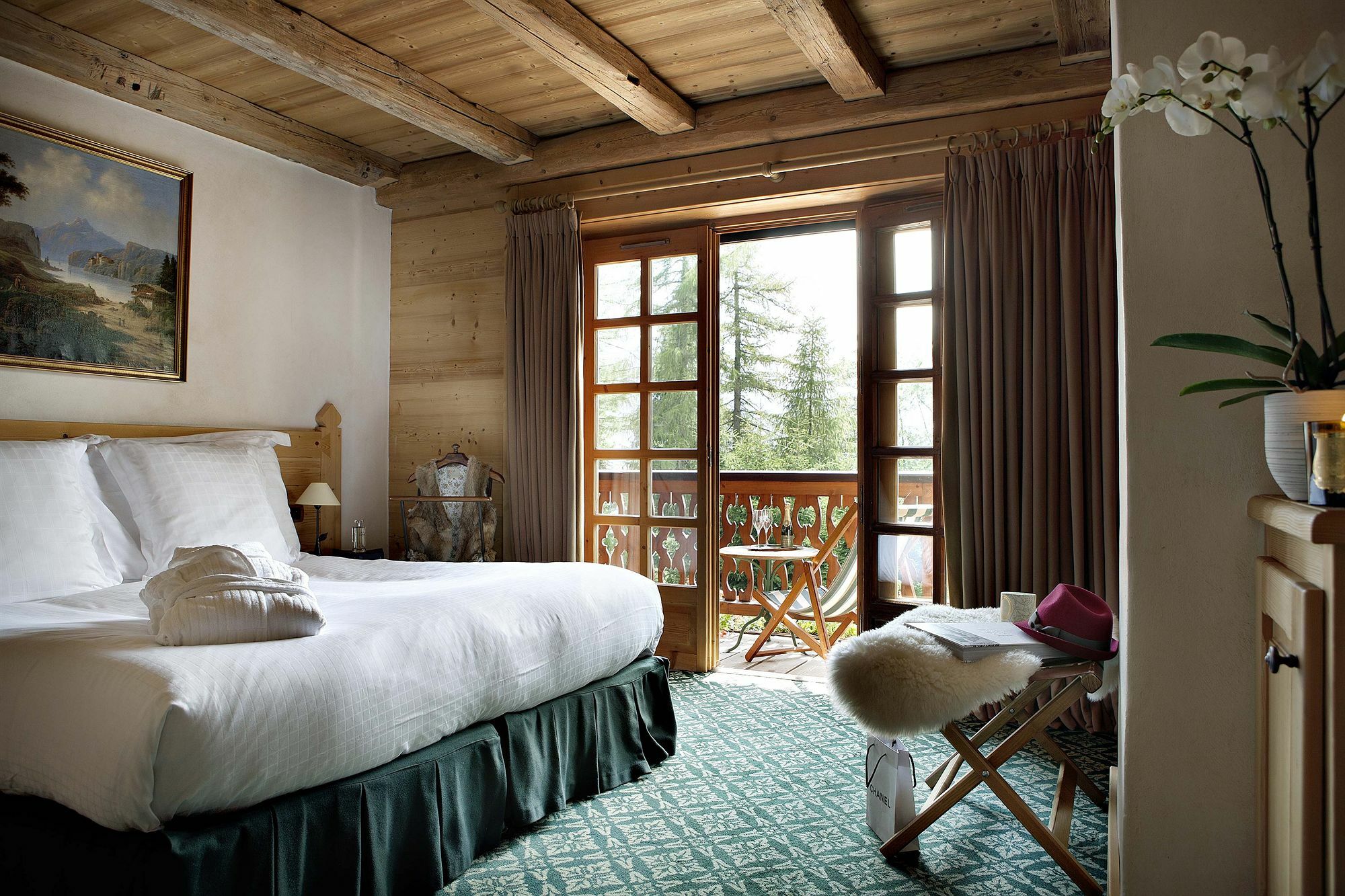 Les Chalets Du Mont D'Arbois & Spa, Megève Eksteriør billede