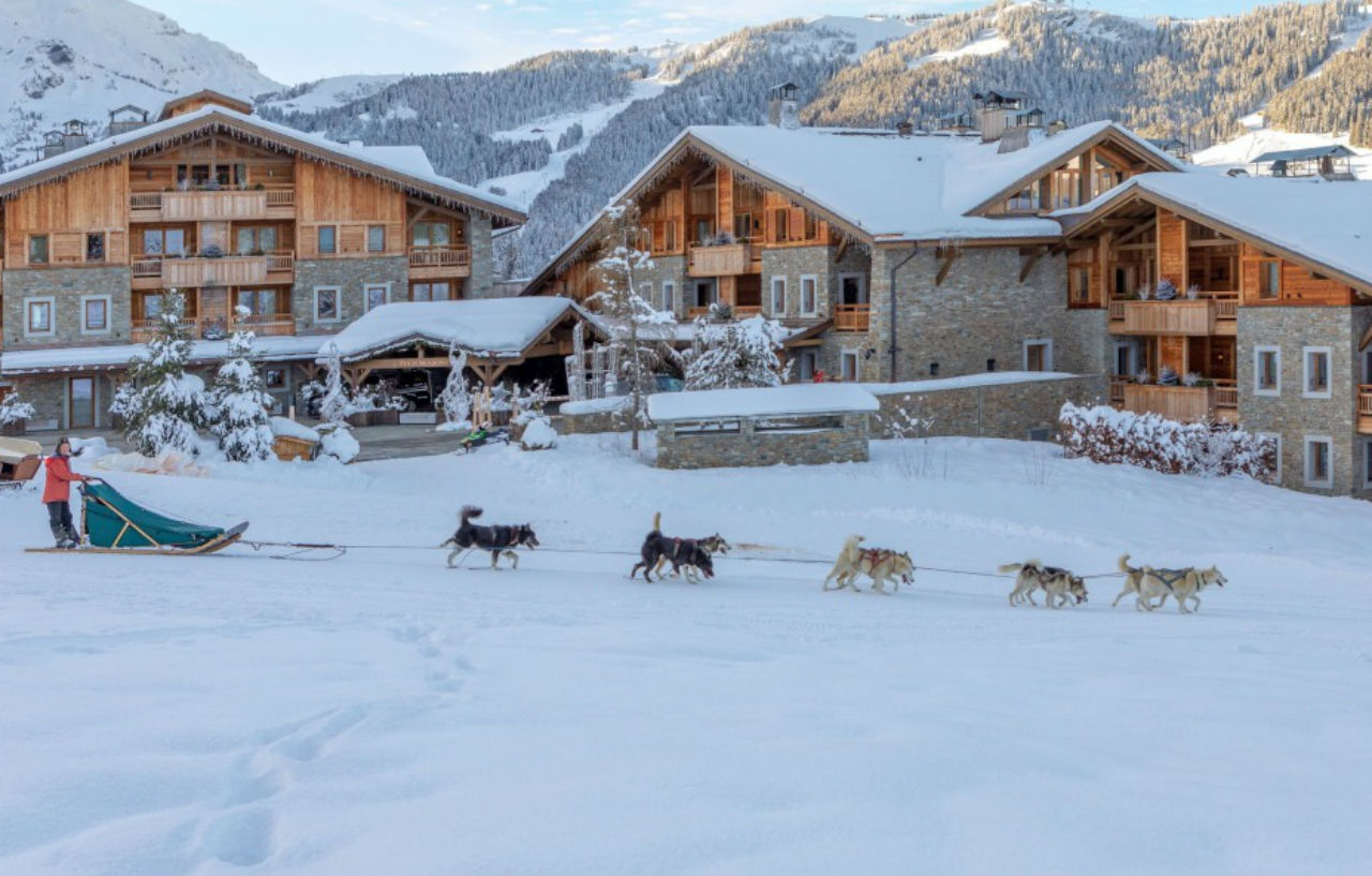 Les Chalets Du Mont D'Arbois & Spa, Megève Eksteriør billede